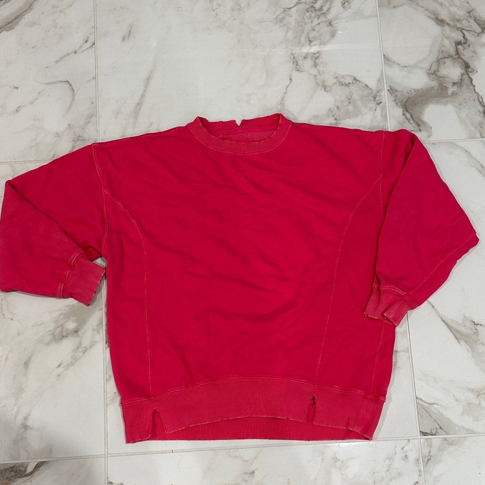 Hot Pink Aerie Crewneck